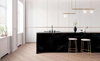 DL-21635 Derobo Black Quartz Stone Slab Kitchen Countertop 